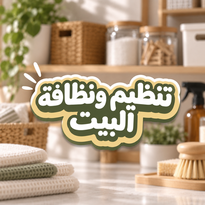تنظيم ونظافة البيت